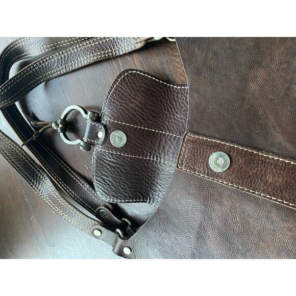 Vintage Rare Vin Baker Leather Bag - Picture 6 of 9